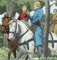 Saint-Louis à cheval